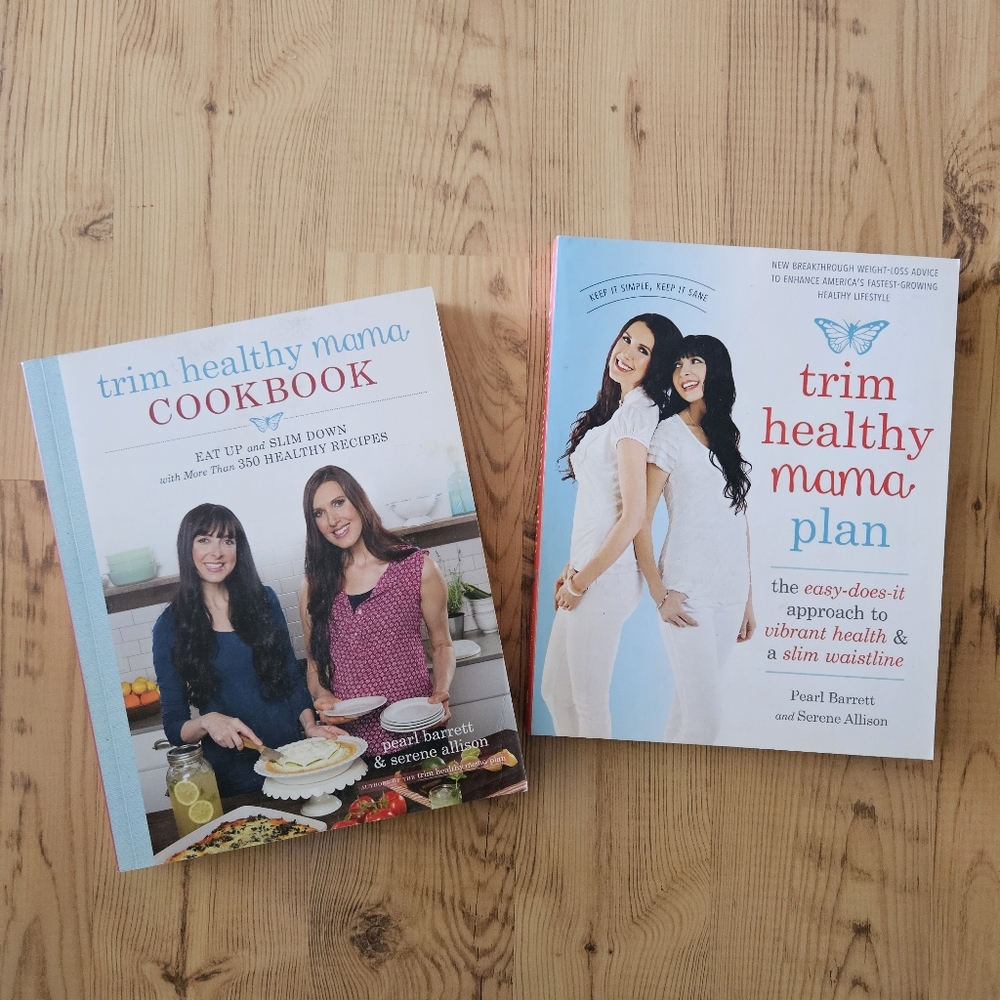 Set Of Two Trim Healthy Mama Books